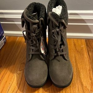 Grey Booties